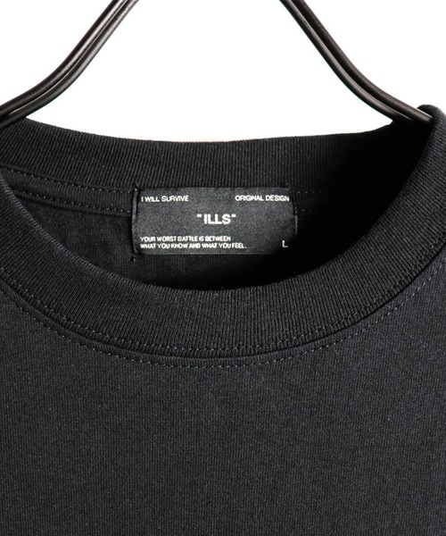ILL'S（イルズ）の「ILL'S / イルズ ARCH LOGO Tシャツ（Tシャツ/カットソー・メンズ・ホワイト/ブラック/ベージュ/ワイン・M/L）」の14枚目の写真