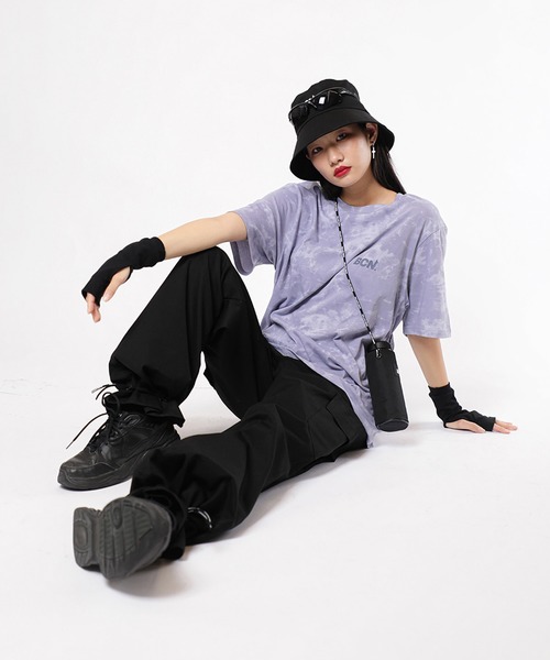 BASIC COTTON（ベーシックコットン）の「『BASIC COTTON/ベーシックコットン』バケットハット（ハット・レディース・ブラック・FREE）」の2枚目の写真