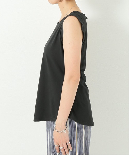 CAL.Berries(カルベリーズ)の「【CAL.Berries / カルベリーズ】COATSAL TEE:Tシャツ◆(タンクトップ・レディース・ホワイト/ブラック/ベージュ・SMALL)」の10枚目の写真