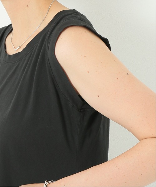 CAL.Berries(カルベリーズ)の「【CAL.Berries / カルベリーズ】COATSAL TEE:Tシャツ◆(タンクトップ・レディース・ホワイト/ブラック/ベージュ・SMALL)」の22枚目の写真