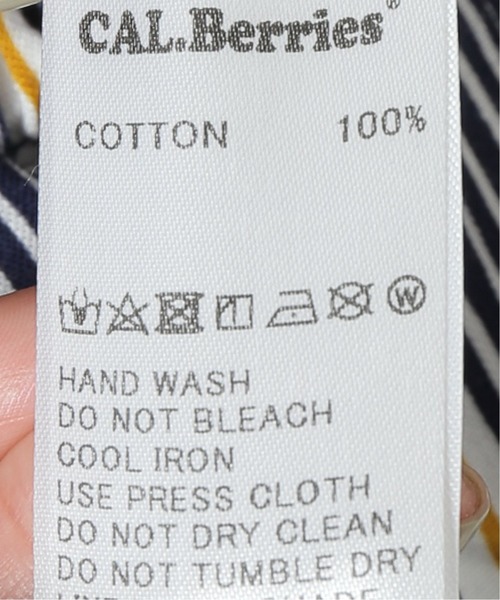 CAL.Berries(カルベリーズ)の「【CAL.Berries / カルベリーズ】COATSAL TEE:Tシャツ◆(タンクトップ・レディース・ホワイト/ブラック/ベージュ・SMALL)」の11枚目の写真