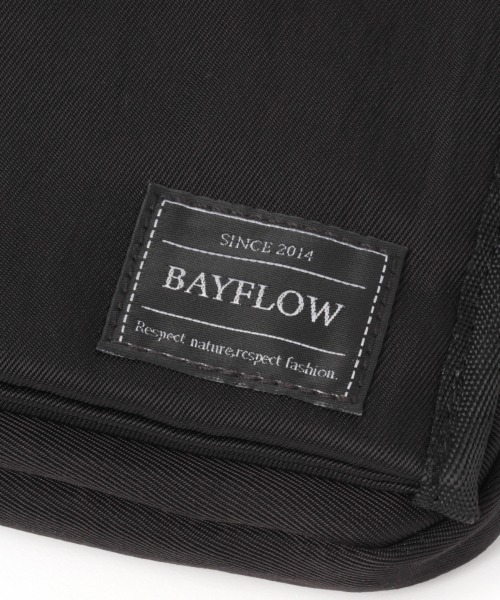 BAYFLOW(ベイフロー)の「マルチネックポーチ(ショルダーバッグ・メンズ・ブラック/ベージュ/オレンジ/アクア・FREE)」の17枚目の写真