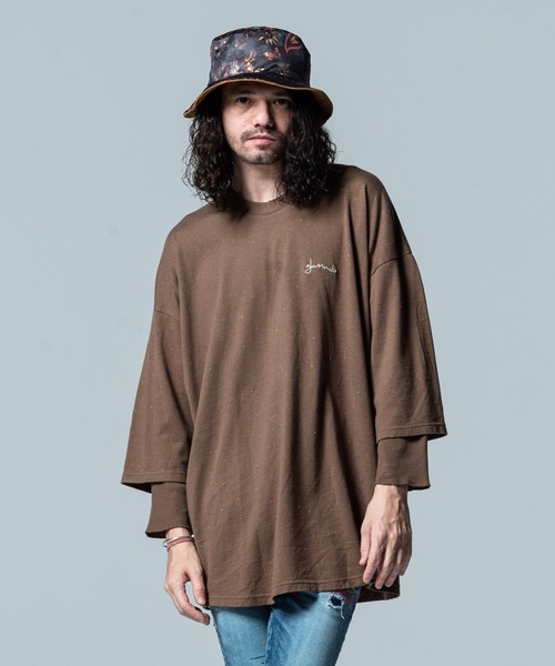 glamb(グラム)の「Corduroy reversible bucket hat / コーデュロイリバーシブルバケットハット(ハット・メンズ・ベージュ/ブラック・M/L)」の8枚目の写真