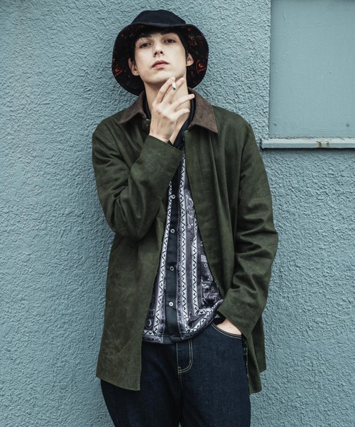 glamb(グラム)の「Corduroy reversible bucket hat / コーデュロイリバーシブルバケットハット(ハット・メンズ・ベージュ/ブラック・M/L)」の12枚目の写真
