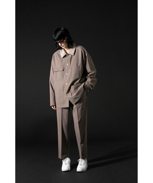 MONKEY TIME（モンキータイム）の「＜monkey time＞ TW TWILL W ANKLE TROUSERS/トラウザーズ（スラックス・メンズ・ブラック/ブラウン・L/S/M/LARGE/SMALL/MEDIUM）」の10枚目の写真