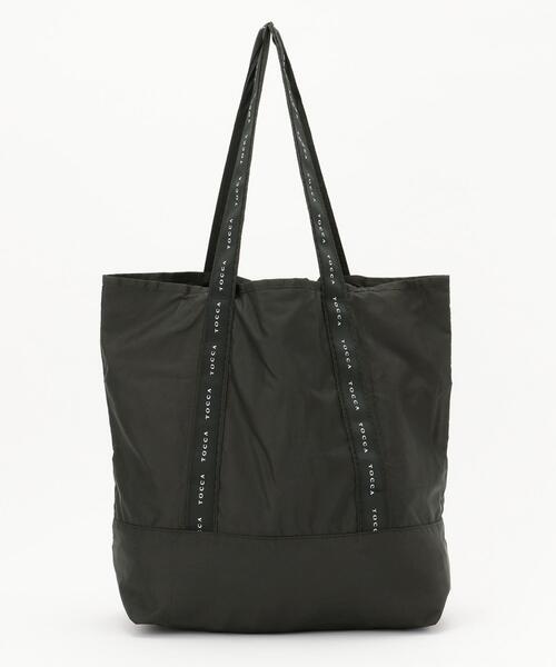 超格安価格 Ribbon エコバッグ ショルダーバッグ Tocca トッカ のファッション ポケッタブル Logo Ecobag Ecobag ポケッタブル Logo ショルダーバッグ