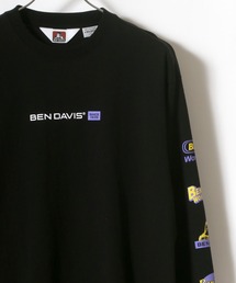 BEN DAVIS | BEN DAVIS/ベンデイビス 袖プリント バナーロゴ ロングスリーブTシャツ(Tシャツ/カットソー)