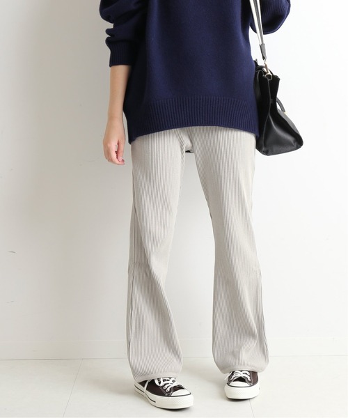 SLOBE IENA（スローブイエナ）の「ワッフルバックスリットパンツ