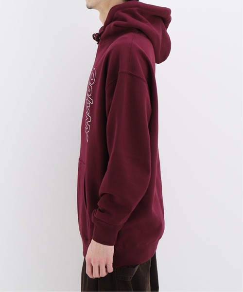 ONLY NY（オンリーニューヨーク）の「【ONLY NY / オンリーニューヨーク】 CORE LOGO OUTLINE HOODIE（パーカー・メンズ・ブラック/ボルドー/マスタード・MEDIUM/LARGE/X-LARGE）」の11枚目の写真