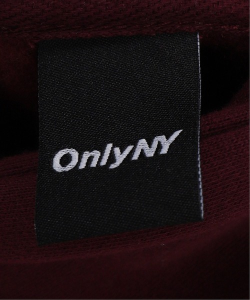 ONLY NY（オンリーニューヨーク）の「【ONLY NY / オンリーニューヨーク】 CORE LOGO OUTLINE HOODIE（パーカー・メンズ・ブラック/ボルドー/マスタード・MEDIUM/LARGE/X-LARGE）」の10枚目の写真