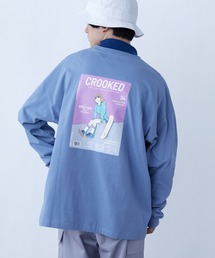 【SPOC STORE】シティポップ/ルーティンイラスト バックプリントロンT