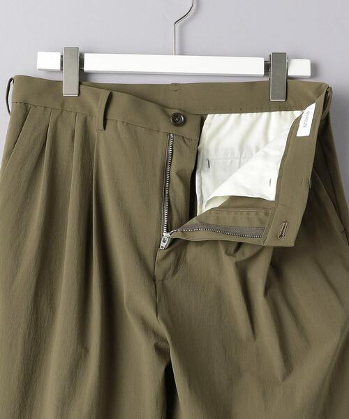 EN ROUTE(アンルート)の「<EN ROUTE(アンルート)> ナイロンポリウレタン ストレッチ 3プリーツ テーパード スリム(その他パンツ・メンズ・ブラック/オリーブ・1/2/3)」の10枚目の写真