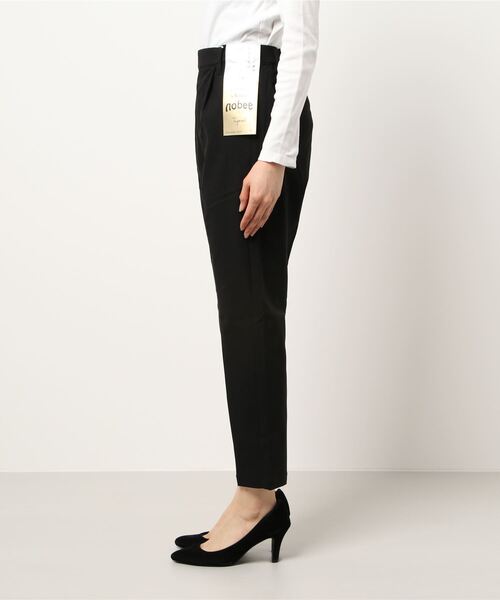 HONEYSUCKLE ROSE（ハニーサックルローズ）の「【HONEYSUCKLE ROSE】「nobee」 楽伸びキープカラートラウザーパンツ（その他パンツ・レディース・ブラック・S/M/L）」の2枚目の写真