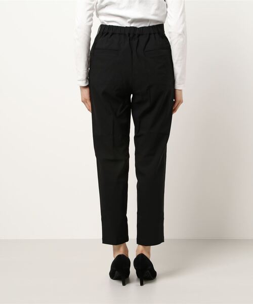 HONEYSUCKLE ROSE（ハニーサックルローズ）の「【HONEYSUCKLE ROSE】「nobee」 楽伸びキープカラートラウザーパンツ（その他パンツ・レディース・ブラック・S/M/L）」の3枚目の写真