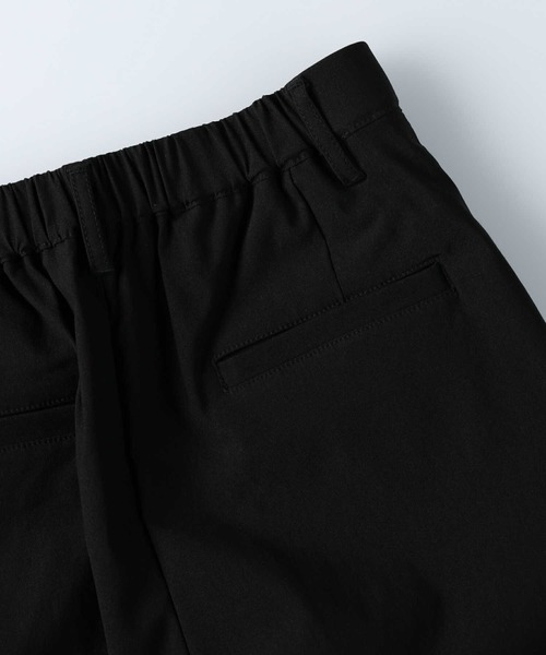 HONEYSUCKLE ROSE（ハニーサックルローズ）の「【HONEYSUCKLE ROSE】「nobee」 楽伸びキープカラートラウザーパンツ（その他パンツ・レディース・ブラック・S/M/L）」の4枚目の写真