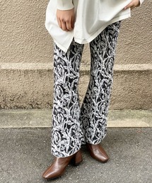 Kastane | リーフ柄ジャガードリバーシブルパンツ(その他パンツ)