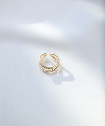 プレーンクロスリング2wayイヤーカフ