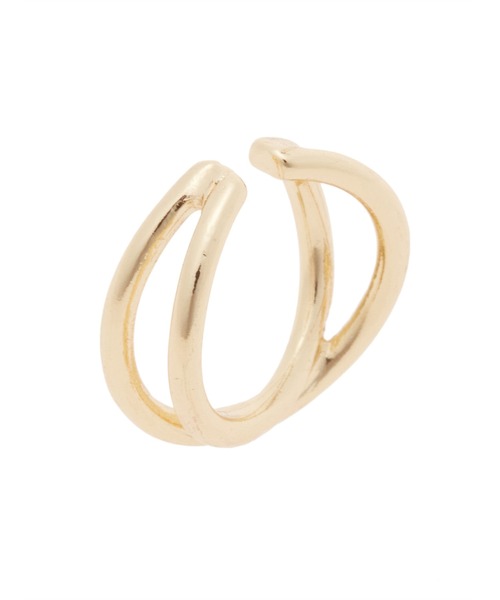 Edit Sheen（エディットシーン）の「プレーンクロスリング2wayイヤーカフ（イヤーカフ・レディース・ゴールド/シルバー・FREE）」の9枚目の写真