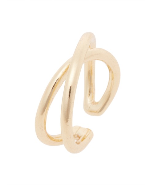 Edit Sheen（エディットシーン）の「プレーンクロスリング2wayイヤーカフ（イヤーカフ・レディース・ゴールド/シルバー・FREE）」の11枚目の写真