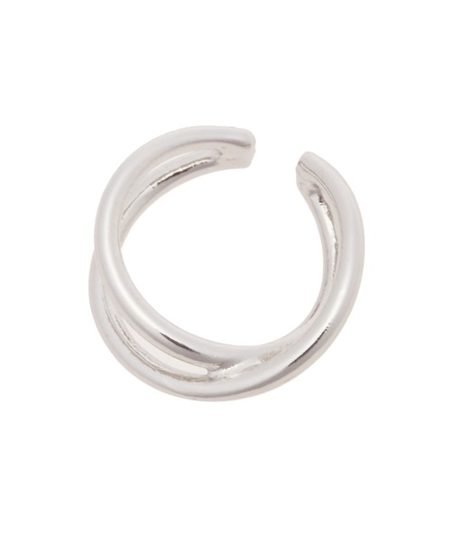 Edit Sheen（エディットシーン）の「プレーンクロスリング2wayイヤーカフ（イヤーカフ・レディース・ゴールド/シルバー・FREE）」の7枚目の写真