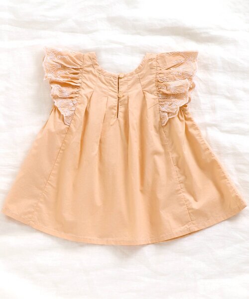 apres les cours（アプレレクール）の「アクアリウムチュニック（チュニック・キッズ・サックスブルー/オレンジ・90/100/110/120/80/130/140）」の17枚目の写真