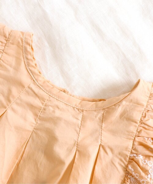 apres les cours（アプレレクール）の「アクアリウムチュニック（チュニック・キッズ・サックスブルー/オレンジ・90/100/110/120/80/130/140）」の19枚目の写真