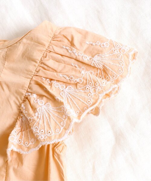 apres les cours（アプレレクール）の「アクアリウムチュニック（チュニック・キッズ・サックスブルー/オレンジ・90/100/110/120/80/130/140）」の21枚目の写真