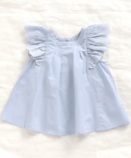 apres les cours（アプレレクール）の「アクアリウムチュニック（チュニック・キッズ・サックスブルー/オレンジ・90/100/110/120/80/130/140）」の11枚目の写真