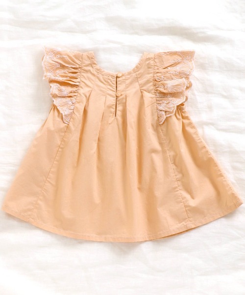 apres les cours（アプレレクール）の「アクアリウムチュニック（チュニック・キッズ・サックスブルー/オレンジ・90/100/110/120/80/130/140）」の10枚目の写真