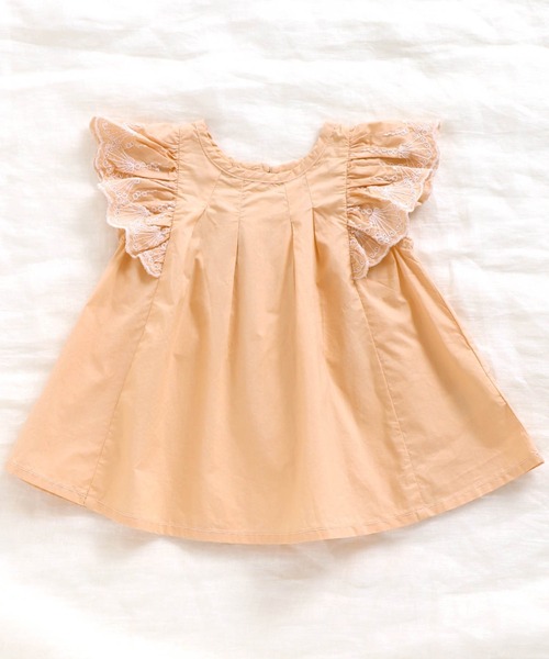 apres les cours（アプレレクール）の「アクアリウムチュニック（チュニック・キッズ・サックスブルー/オレンジ・90/100/110/120/80/130/140）」の7枚目の写真