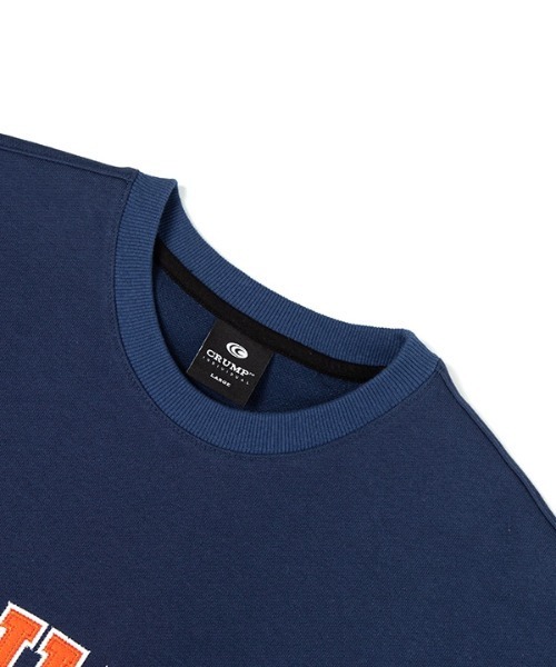 crump(クランプ)の「【crump 】クラシックスウェットシャツ(パーカー・レディース・ブラック/ネイビー・MEDIUM/LARGE)」の8枚目の写真