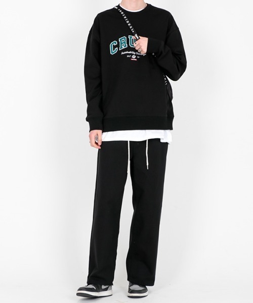 crump(クランプ)の「【crump 】クラシックスウェットシャツ(パーカー・レディース・ブラック/ネイビー・MEDIUM/LARGE)」の15枚目の写真