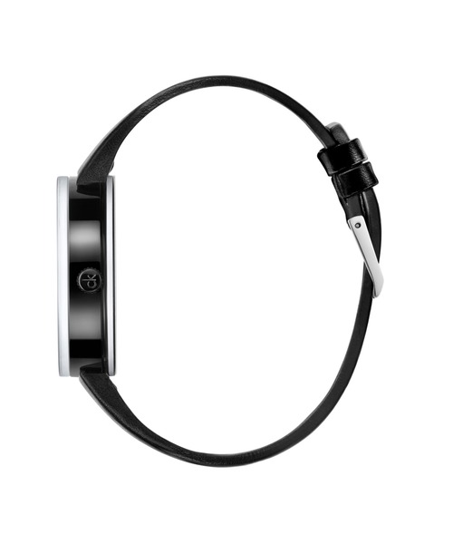 CALVIN KLEIN WATCHES+JEWELRY（カルバン・クライン ウォッチ＆ジュエリー）の「[カルバンクライン] CALVIN KLEIN 腕時計 Clear top（クリア・トップ）  3針  シルバーｘブラック（アナログ腕時計・レディース・ブラック・FREE）」の3枚目の写真
