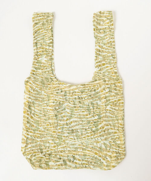 Ray BEAMS（レイビームス）の「HEY！Mrs ROSE × Ray BEAMS / 別注 ミニ レース プリント バッグ（トートバッグ・レディース・チャコールグレー/マスタード・ONE SIZE）」の16枚目の写真