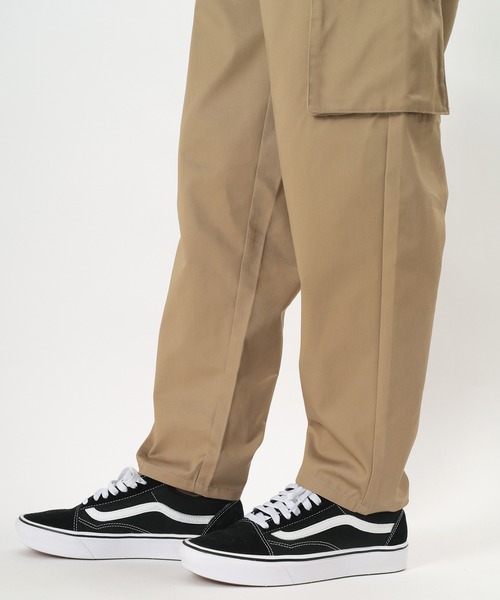 make a ray!（メイク ア レイ！）の「バルーンシルエット イージーカーゴ アンクルパンツ/ テーパードパンツ（カーゴパンツ・メンズ・ベージュ/ブラック/カーキ・S/L/M/XL）」の12枚目の写真