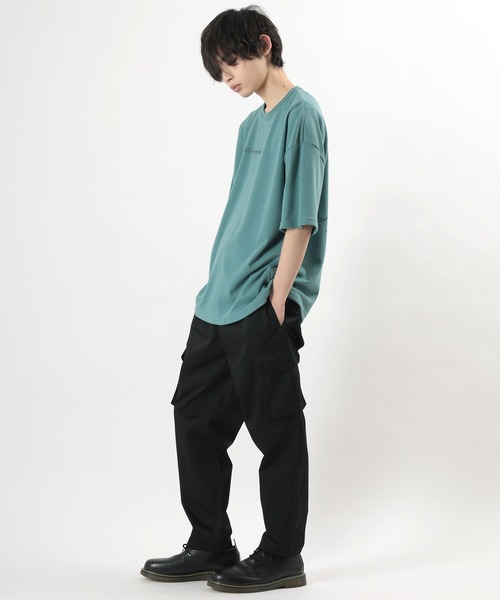 make a ray!（メイク ア レイ！）の「バルーンシルエット イージーカーゴ アンクルパンツ/ テーパードパンツ（カーゴパンツ・メンズ・ベージュ/ブラック/カーキ・S/L/M/XL）」の6枚目の写真