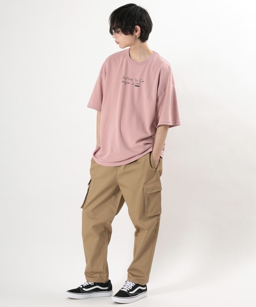 make a ray!（メイク ア レイ！）の「バルーンシルエット イージーカーゴ アンクルパンツ/ テーパードパンツ（カーゴパンツ・メンズ・ベージュ/ブラック/カーキ・S/L/M/XL）」の7枚目の写真