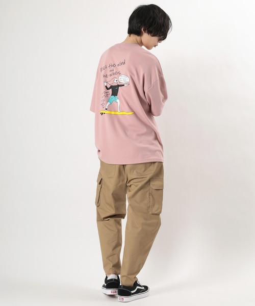 make a ray!（メイク ア レイ！）の「バルーンシルエット イージーカーゴ アンクルパンツ/ テーパードパンツ（カーゴパンツ・メンズ・ベージュ/ブラック/カーキ・S/L/M/XL）」の9枚目の写真