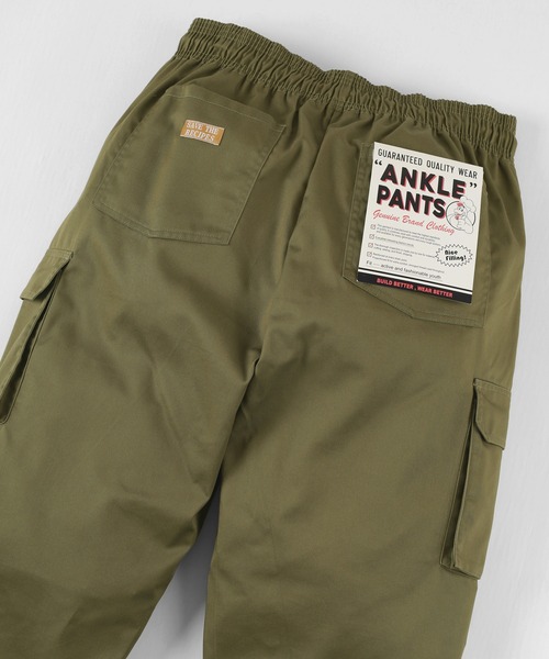 make a ray!（メイク ア レイ！）の「バルーンシルエット イージーカーゴ アンクルパンツ/ テーパードパンツ（カーゴパンツ・メンズ・ベージュ/ブラック/カーキ・S/L/M/XL）」の19枚目の写真