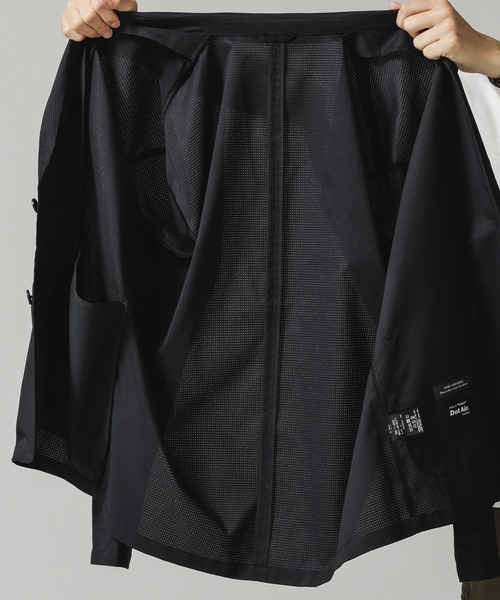 NANO universe（ナノユニバース）の「DotAir×Primeflexライトウェイトジャケット(セットアップ対応)（テーラードジャケット・メンズ・ブラック/ネイビー/カーキ・マルチサイズ）」の11枚目の写真