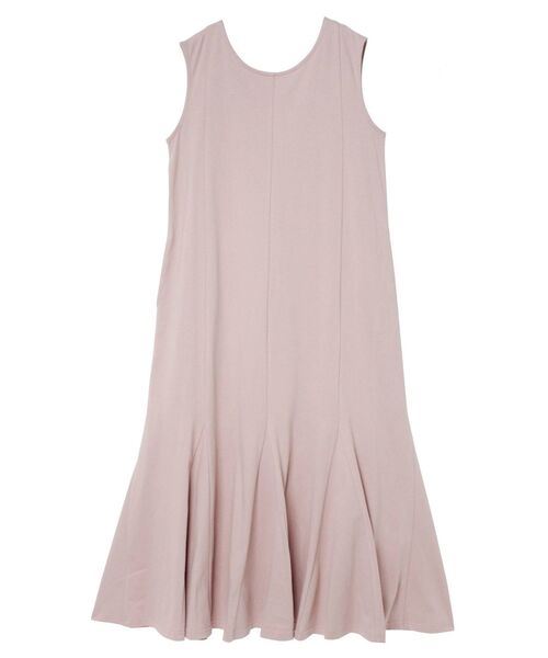 LAGUNAMOON（ラグナムーン）の「コットンマチフレアーマキシワンピース（ワンピース・レディース・チャコールグレー/ベビーピンク/パープル・FREE）」の3枚目の写真