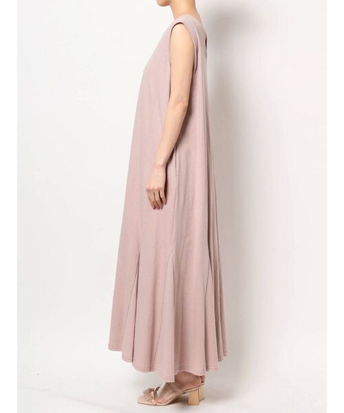 LAGUNAMOON（ラグナムーン）の「コットンマチフレアーマキシワンピース（ワンピース・レディース・チャコールグレー/ベビーピンク/パープル・FREE）」の16枚目の写真
