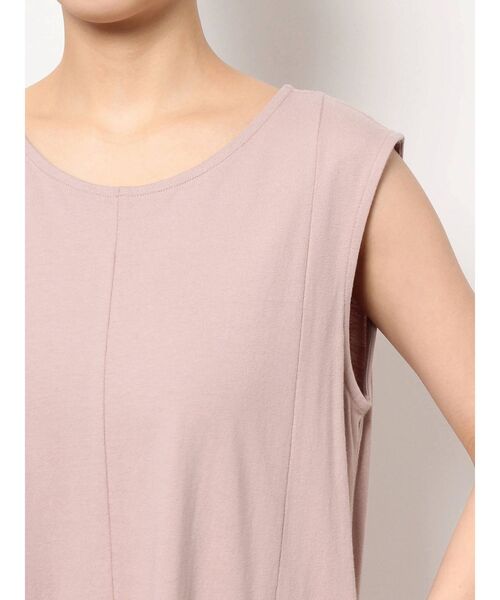 LAGUNAMOON（ラグナムーン）の「コットンマチフレアーマキシワンピース（ワンピース・レディース・チャコールグレー/ベビーピンク/パープル・FREE）」の7枚目の写真