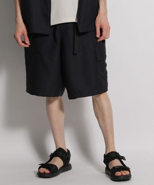 niko and...（ニコアンド）の「イージーカーゴショーツ（カーゴパンツ・メンズ・ネイビー/ブルー・MEDIUM/LARGE）」の5枚目の写真