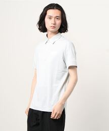 New Balance Golf（ニューバランスゴルフ）の「ピンボーダージャカード 半袖 カラーシャツ (MENS METRO)（その他・メンズ）」