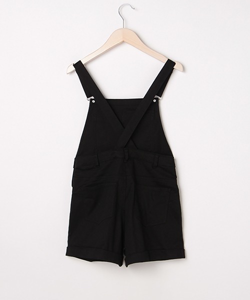 by LOVEiT（バイラビット）の「ショートオール（サロペット/オーバーオール・キッズ・アイボリー/ブラック/マルチ・120cm/130cm/140cm/150cm/160cm）」の6枚目の写真