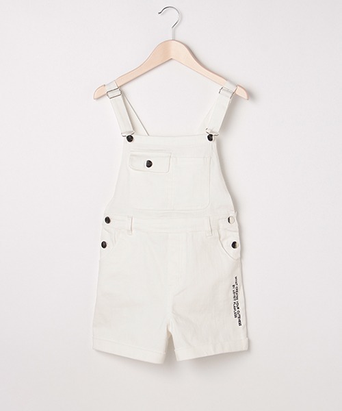 by LOVEiT（バイラビット）の「ショートオール（サロペット/オーバーオール・キッズ・アイボリー/ブラック/マルチ・120cm/130cm/140cm/150cm/160cm）」の16枚目の写真