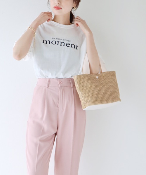 BLUEEAST(ブルーイースト)の「ミニトートかごバッグ(かごバッグ・レディース・ブラック/ホワイト・FREE)」の14枚目の写真