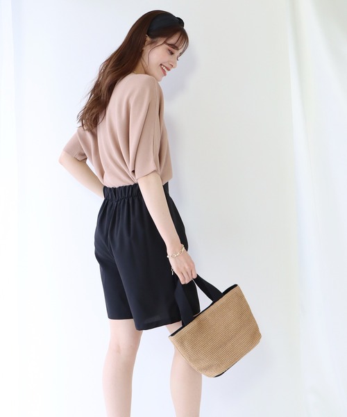 BLUEEAST(ブルーイースト)の「ミニトートかごバッグ(かごバッグ・レディース・ブラック/ホワイト・FREE)」の22枚目の写真