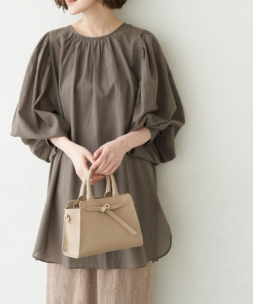 【セール】【emur】スクープパフブラウス（シャツ/ブラウス）｜ROPE' PICNIC（ロペピクニック） pattayablatt.com